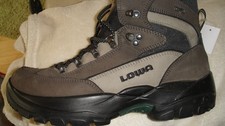 Lowa Trekkingschuhe, Gr. 43,5; Goretex, grau