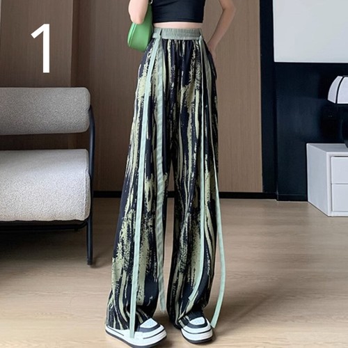 Damen batik hose weites bein - damen,