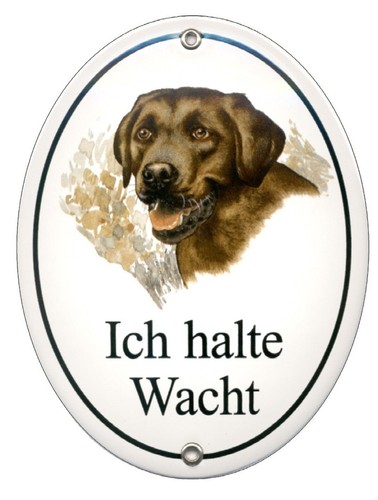 Chocolate-Labrador-Emaille-Sch