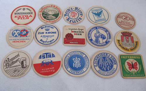 15x bierdeckel nürnberg - 15x,