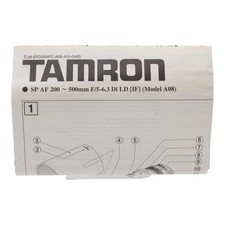 Bedienungsanleitung Tamron SP