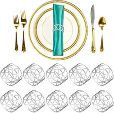 Serviettenringe Silber, 10