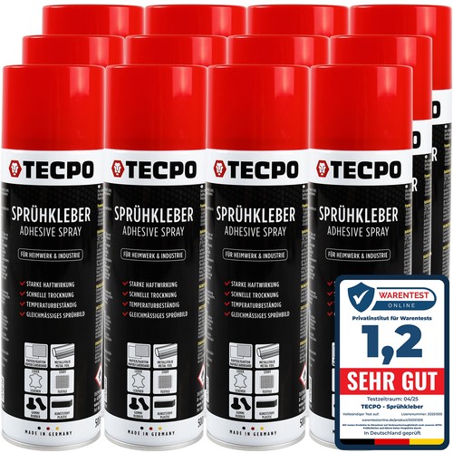 12x 500ml sprühkleber - 12x,
