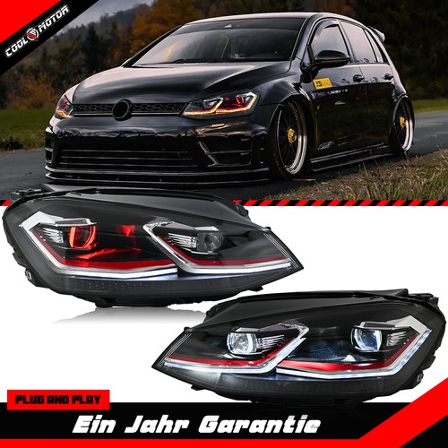 Rotes teufelsauge voll led - rotes,