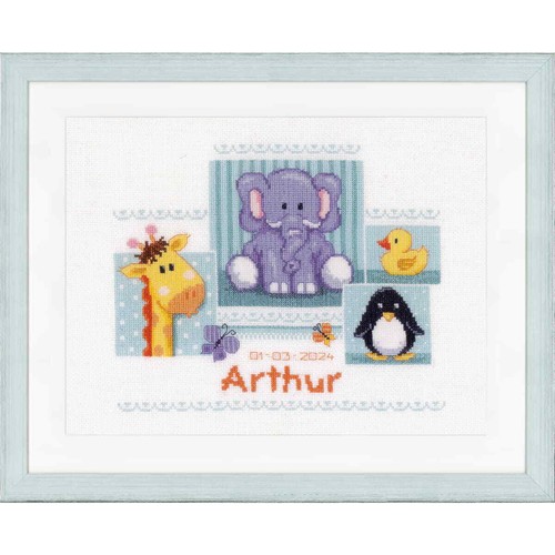 Vervaco kreuzstich set baby - vervaco,