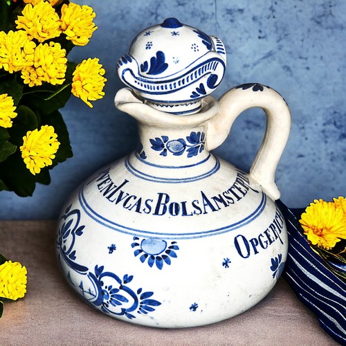 Royal delft likörflasche - royal, delft,