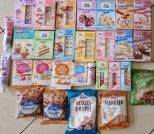 Riesiges Paket Backzutaten neu