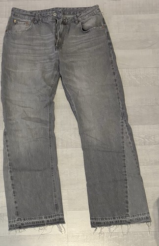 Zara flared jeans grau eu44 - flared,