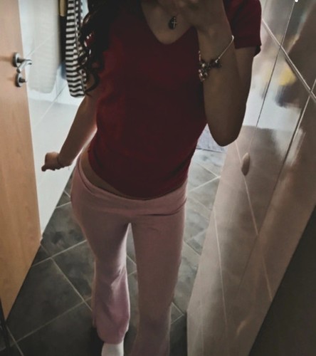 Amisu mädchen leggings - s, rosa