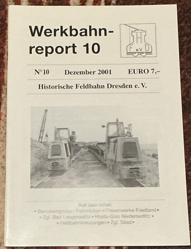 Zeitschrift werkbahnreport - zeitschrift,
