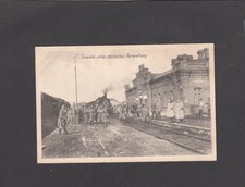 Suwałki bei Raczki Olecko Giby Pogorzelec Goldap Augustów Ostpreußen Bahnhof Zug