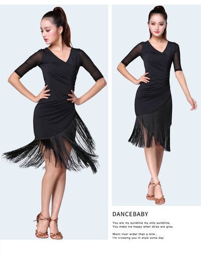 Damen latein tanz kleid salsa - tanz,