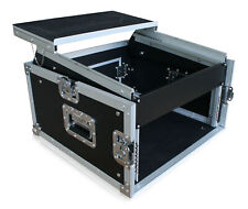 Winkelrack 4HE +10HE oben 19" + Notebook Ablage Laptop Endstufe CD Player