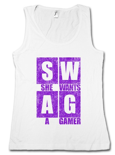 She wants gamer - damen, tank