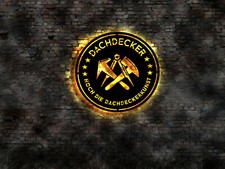 3D Wandbild Dachdecker