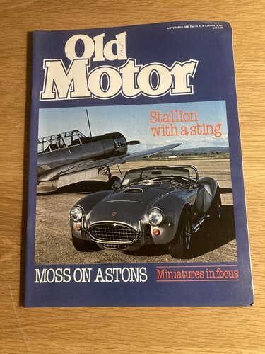 Old motor november 1980 - motor,