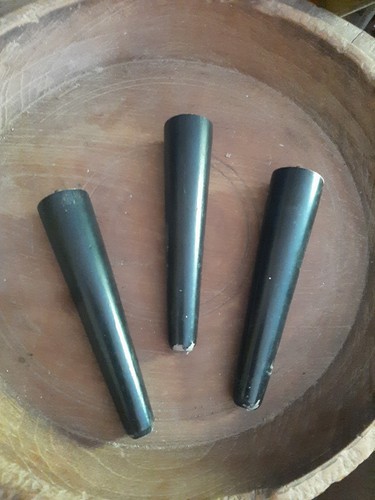 Möbelfüße 50er 60er holz - 3x,