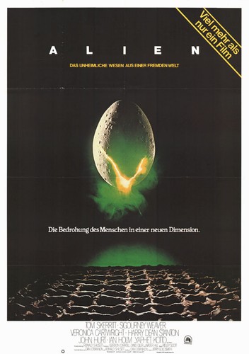Alien original kinoplakat - original, a0