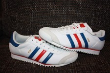 Neu Adidas Rom Sneaker 40 2/3 UK 7 ZX 2012 Vintage V22776 Retro weiß Samba Chile