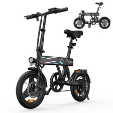 14 Zoll Elektrofahrrad Klappbar E-Bike Ultraleicht E bike 36V Moped E-City Bike