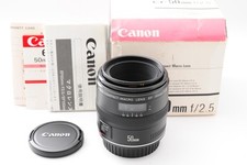 [Fast MINT In Box] Canon EF 50mm f/2.5 AF Kompaktes Makroobjektiv Aus JAPAN