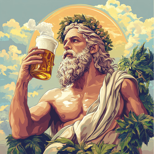 Wandtattoo aufkleber gott zeus - aufkleber,