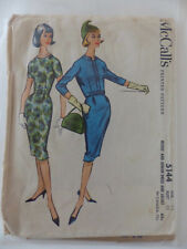 mccalls 5144 VINTAGE Schnittmuster Size 12 / Bust 32 inch Jackie Kleid Retro
