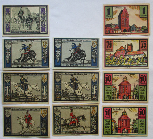 Banknote notgeld stadt - 11,