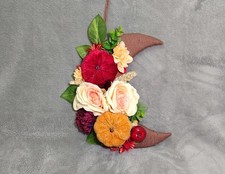 Bunter Herbstkranz für die Tür, Wanddeko, Herbstdeko, Türkranz, Gesteck, Kranz