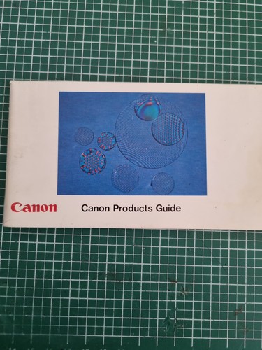 Canon foto übersicht 70er - canon,