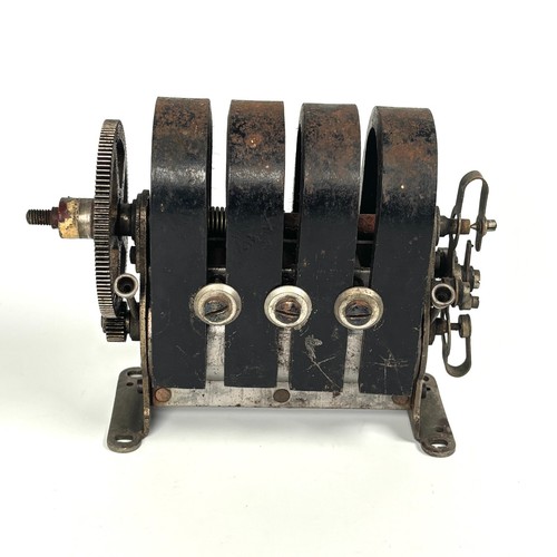 Vintage telefon magneto kurbel - vintage,