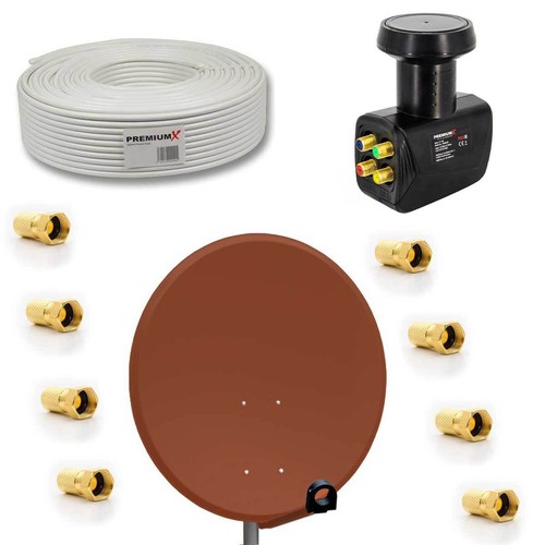 Sat anlage 80cm - 80cm, satelliten