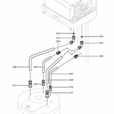 Viessmann Anschluss Set untergestellte Speicher Vitocell 100-W m Speichersensor