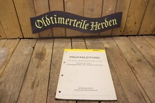 Opel Prüfanleitung  Multec Zentraleinspritzung C 18NZ  Tech1