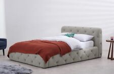 Polsterbett bett 160x200 mit bettkasten von Made Chesterfield stil