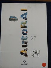 Renault Pressemappe 1997, Twingo, Clio, Megane, Cabrio, Sport Spider, Laguna