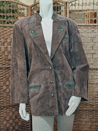 Wildleder trachtenjacke lady - wildleder,
