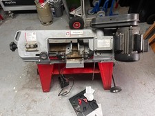 Holzmann Metallbandsäge Bügelsägen BS115 230V Fahreinrichtung und Untergestell