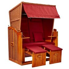 intergrill Strandschönheiten Sophia Ostsee Strandkorb 2-Sitzer Vollholzfront