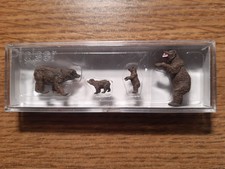 Preiser 20386 Zirkus Tierpark  Zoo 4 Fig Bären 1:87 in OVP neu
