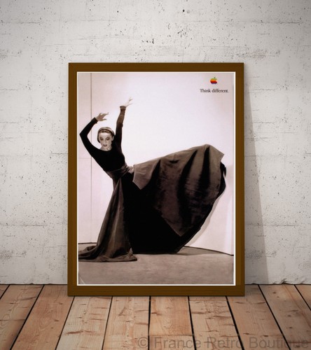 Poster apple - apple, think