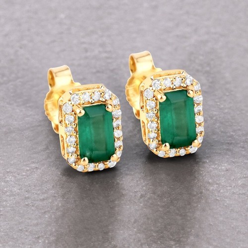 14k gelbgold ohrstecker mit - ohrstecker,