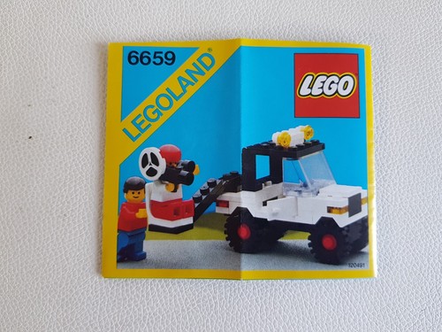 Lego 6659 instructions leaflet - 6659,
