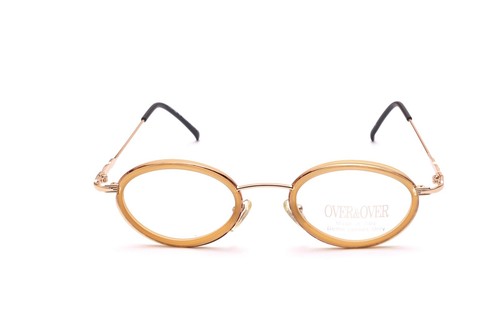 Brille fassung gold braun - brille,
