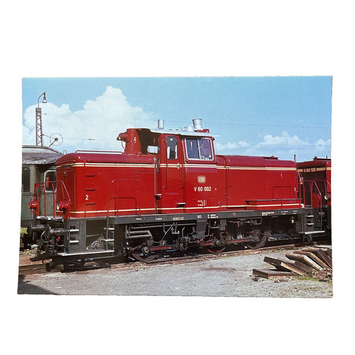 Postkarte zug eisenbahn lok - postkarte, ak