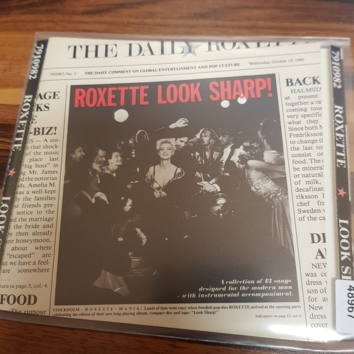 Roxette look sharp - roxette, sharp!
