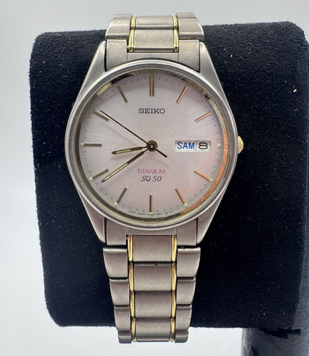 Seiko titanium sq50 herren - seiko,