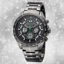 Armbanduhr Metall dunkelgrau