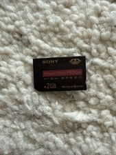 2GB Memory Stick PRO Duo HIGH SPEED ( 2 GB MS PRODuo Hi-Speed ) SONY gebraucht