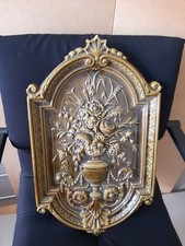 Gründerzeit Jugendstil Zierobjekt Blumen Keramik Kachelofen  Antik 57 cm